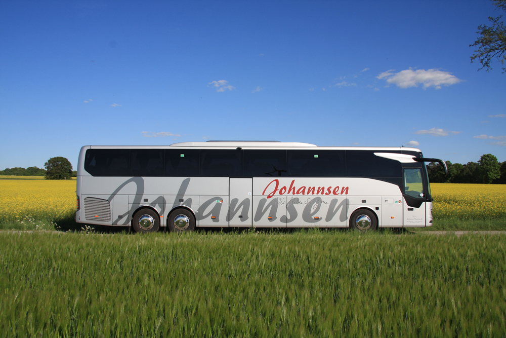 Johannsen Busreisen Bild vom Reisebus von Johannsen Busreisen